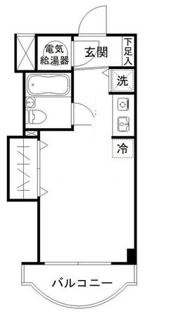 蓮沼駅 徒歩1分 3階の物件間取画像